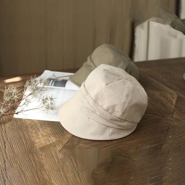 Åttkantig Bucket Hat Solhatt BEIGE beige