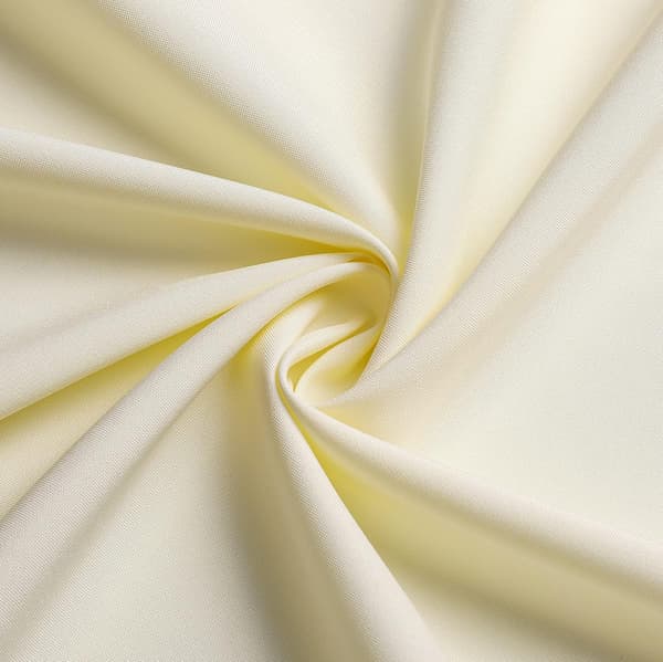 Rund duk av kvalitetsvev 140cm 55 Cream