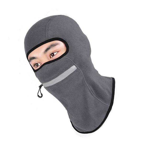 Heijastava Lämpöbalaclava Mörkgrå