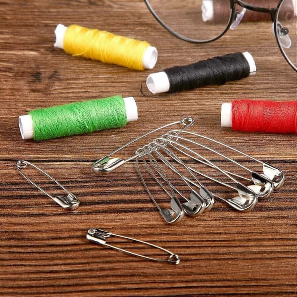 30-pack extra stora 3\" säkerhetsnålar