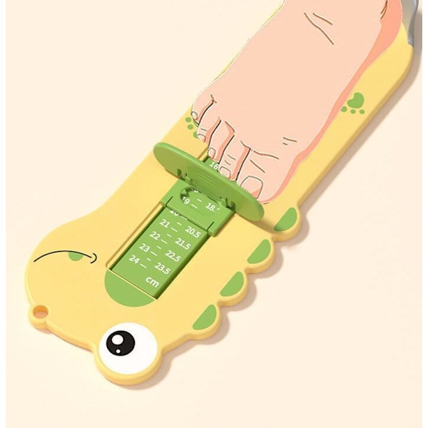 Baby Foot Length Measurer Shoe Size Measuring Device Blue