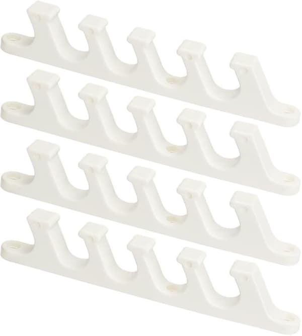 Justerbara schäslongfästen 4-pack, 5-läges reservdelar för utomhusstolar