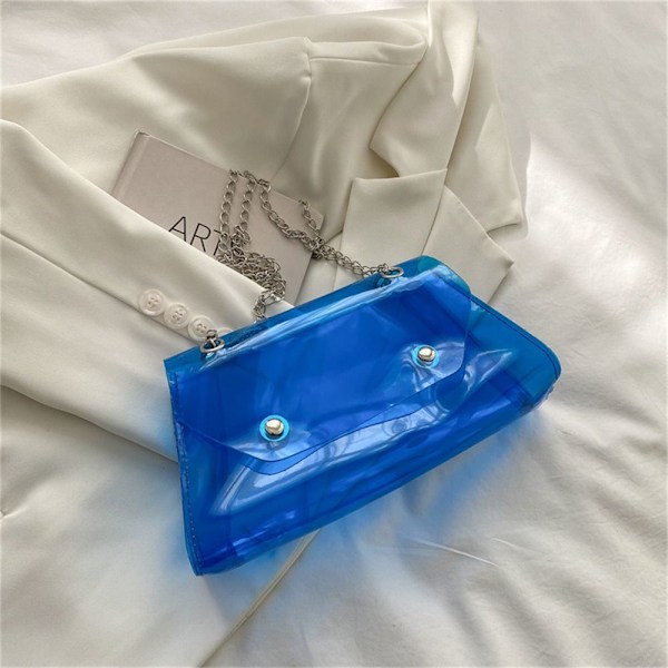 Kæde Skuldertaske Crossbody Taske TRANSPARENT transparent