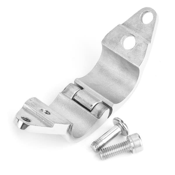 2 stk. Bimini top kæbe glidebeslag stål båd hardware montering til oppustelige kommercielle lystbåde 22MM