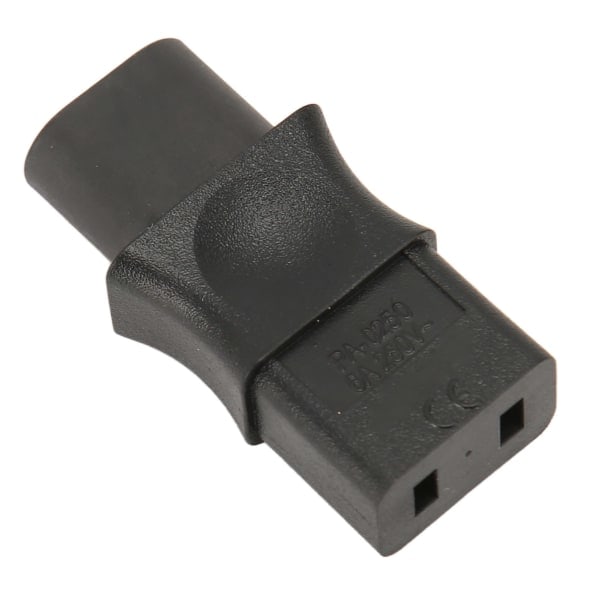 IEC320 C8 - IEC320 C9 -sovitin C8 uros - C9 naaras Virtamuuntokytkin AC 250V 6A 1500W