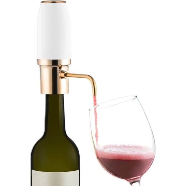 Elektrisk vinlufter dispenser, genopladelig med USB-kabel