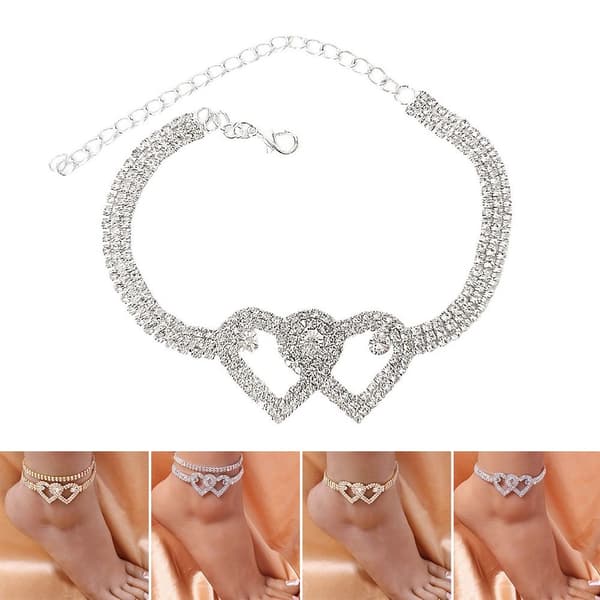 Ankelkæde Benarmbånd SØLV STIL 2 STIL 2 Sølv Silver Style 2-Style 2