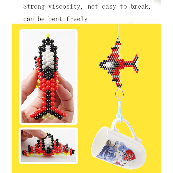 (Specialerbjudanden) XL Waterbeads set med 8000 vattenpärlor i 34 färger