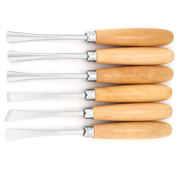 6pcs Professional Wood Carving Hand Chisel Set DIY Woodworking Tools