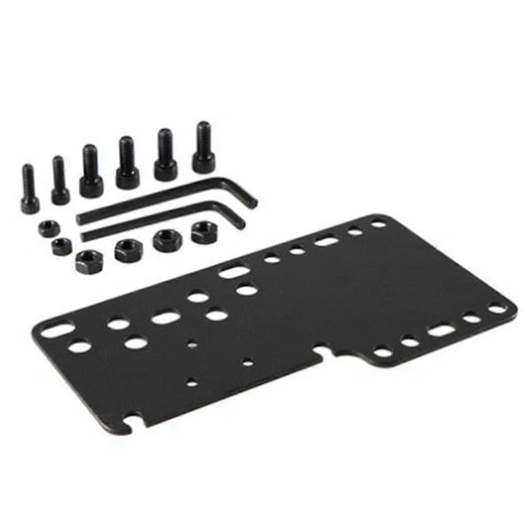 Svart metall SIM Racing Game USB handbromshållare fast fäste för handbroms