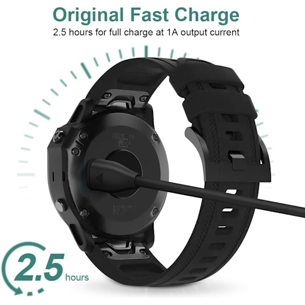 Hurtiglader Garmin-ure - universallader