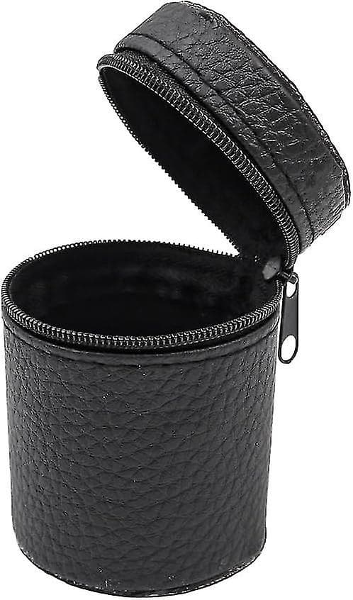 Sett med 4 rustfrie shotglass 70ml Bærbare vinglass Drikkebeholdere med læretui