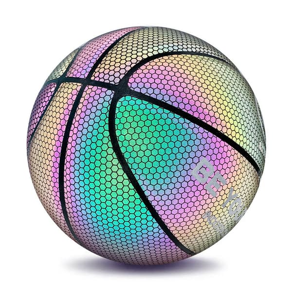 Reflekterande basketboll, storlek 7 för vuxna