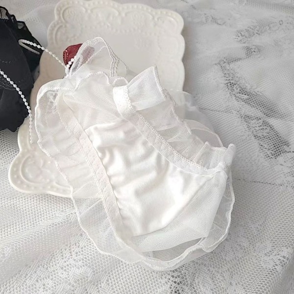 Damtrosor Sexiga underkläder VITA L Vit White L
