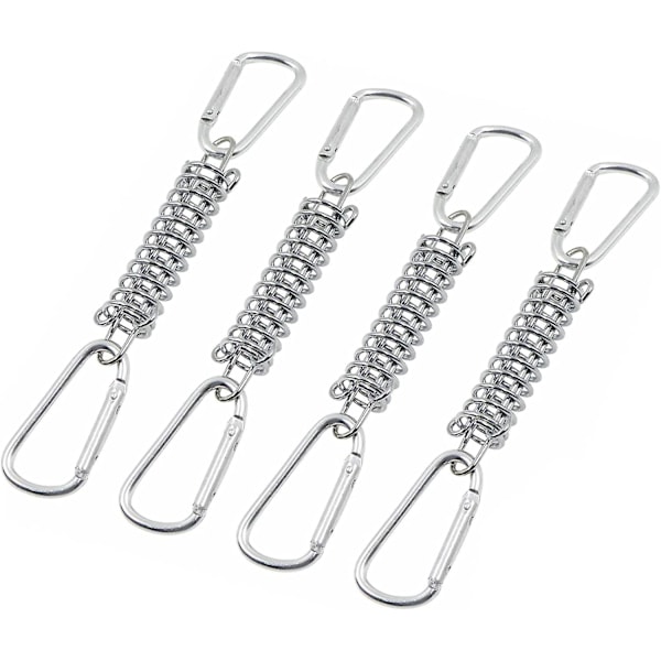 4-pack Markisfäste Spännfjäder, Legeringslåsfjäder, Markisfjäderspänne, Kraftiga Solsegels FästkitBY 4Pcs