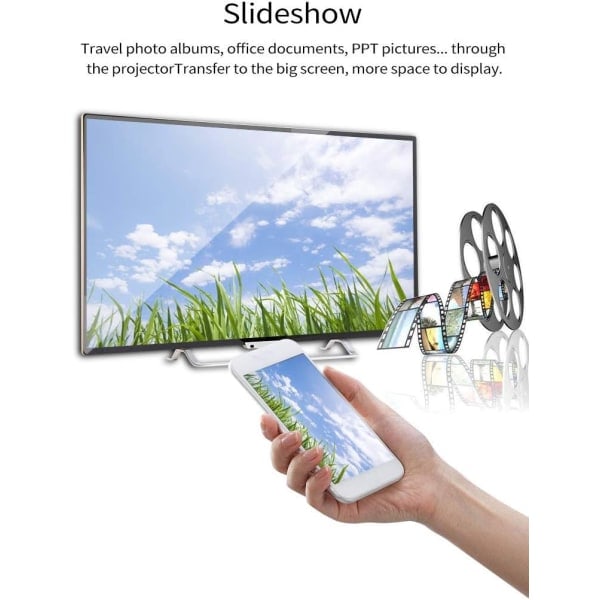 HDMI-strömningssticka, WiFi-skärmdongel, trådlös HDMI-skärm