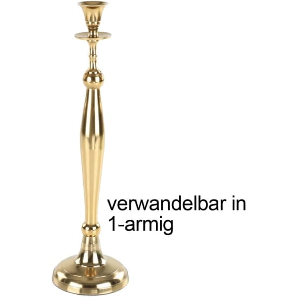 Guld Kandelaber Ljusstakar - 5-armad Ljusstake