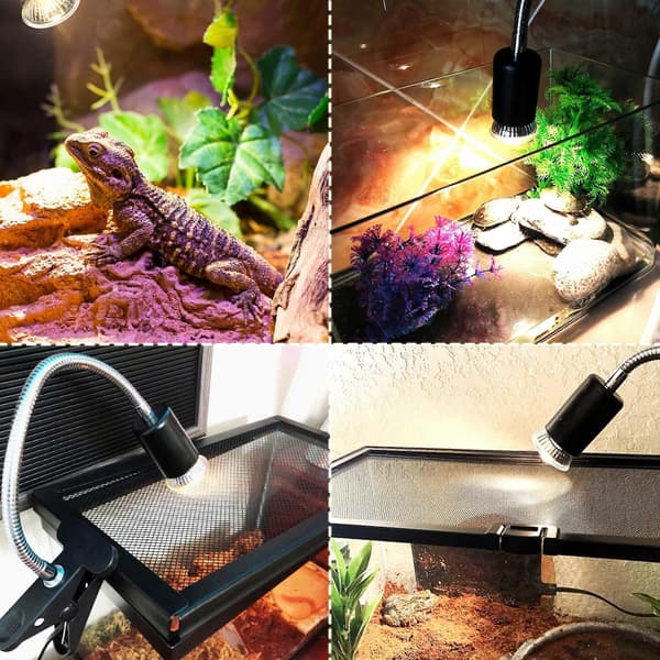 Varmelampe for skilpadde akvarium terrarium 50w