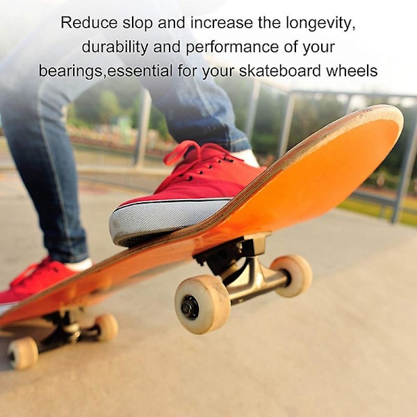 56-delars Skateboard Truck Hårdvara Kit Skateboard Distanser Longboard Axelmuttrar Skateboard Tillbehör