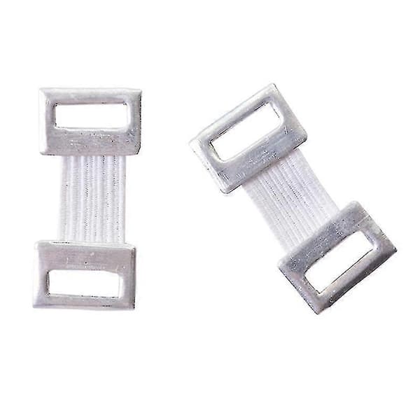 Bandasje Spenne Elastisk Spenne For Sportsbandasje Tape Endefeste 10 Stykker Hvit [db]