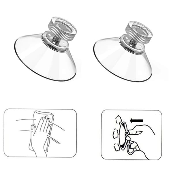 10 st M4 skruv gummisugpropp tumskruv sugproppar transparenta sugproppar 53mm
