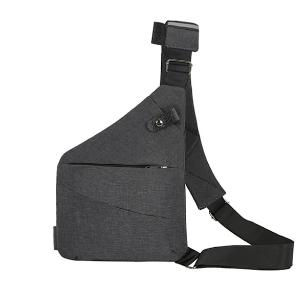 Herrar Casual Axelväska Resa Crossbody Väska Gray