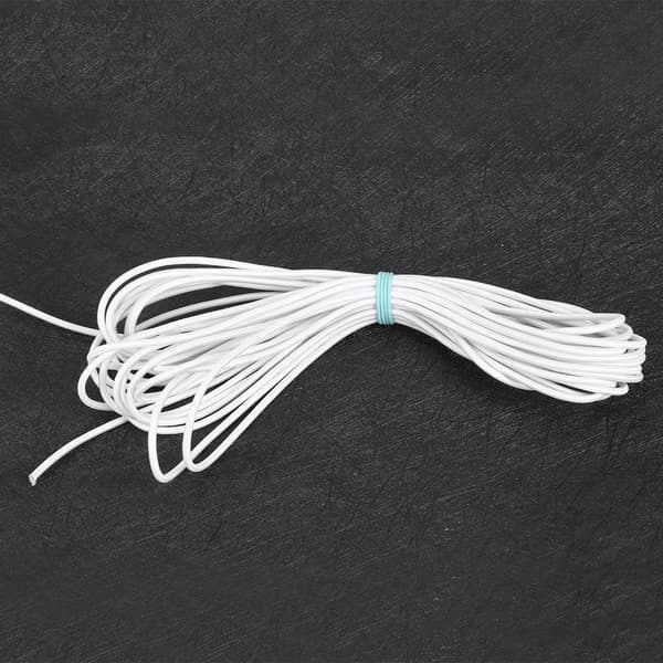 3-pack 3 mm 10 m/32,8 fot rund elastisk snodd DIY Kläder Elastiska sytillbehör 0.3