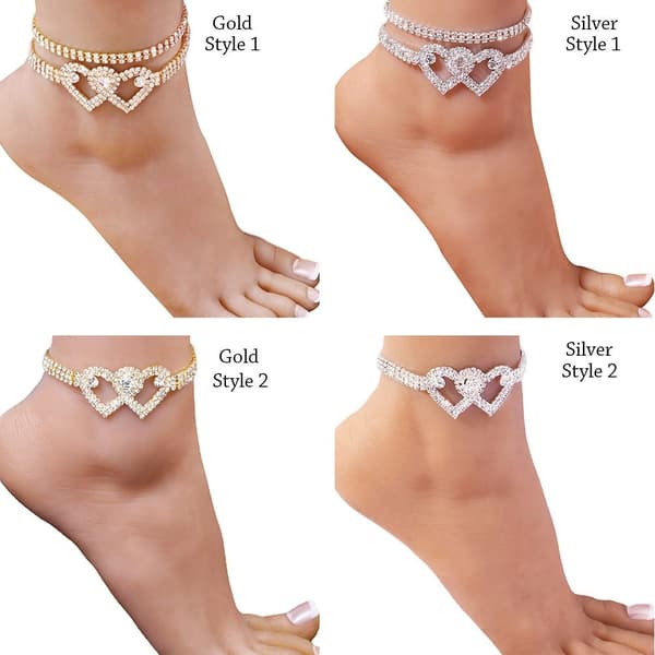 Ankelkæde Benarmbånd SØLV STIL 2 STIL 2 Sølv Silver Style 2-Style 2