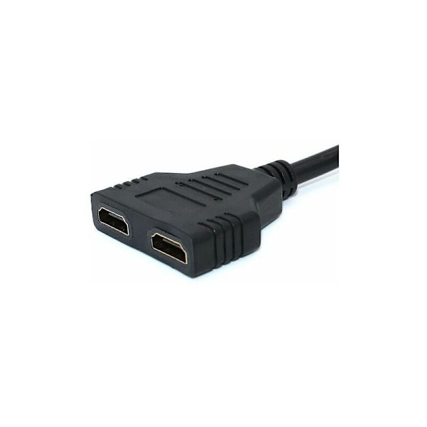 HDMI-jakaja-adapterikaapeli HDMI SPLITTER 1 SISÄÄN 2 ULOS HDMI UROS