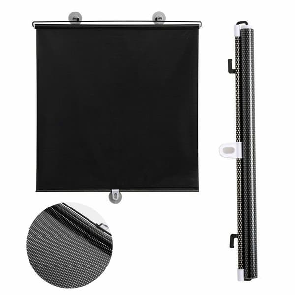 2-pack, rullgardiner, solskyddsgardiner, bil- och hemtextilier, svart Black 40*60CM