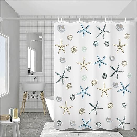 Duschdraperi, 200 x 220 cm vattentätt och mögelresistent