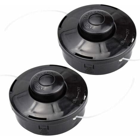 2-pakning Universal Trimmerhode Nylon Erstatningsspole for Gress Trimmer Trimmerhode M10 X 1.25 for Trimmer Th