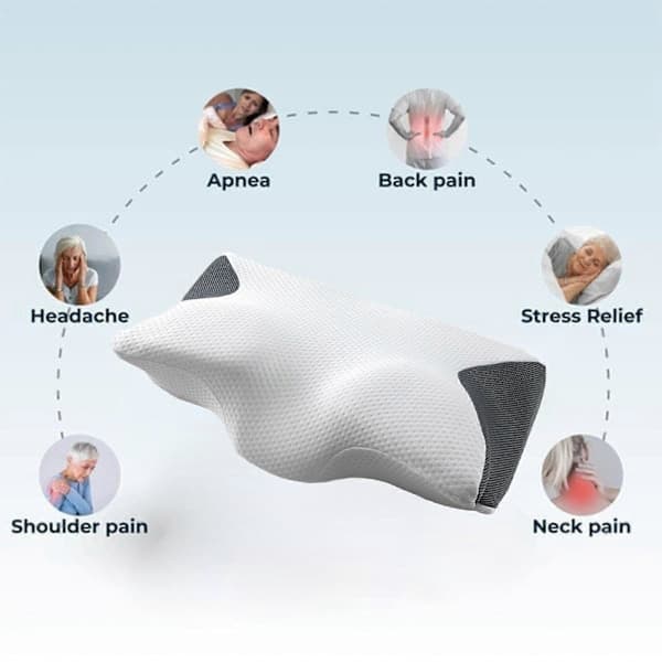 Advanced Anti-Snore Pillow - Cervical Pillow for Neck and Shoulder