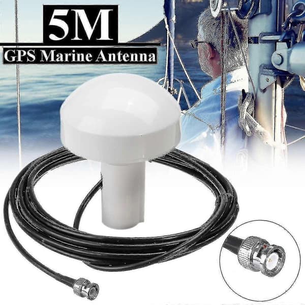 Marin GPS Aktiv Navigationsantenne Timingantenne 1575+/-5 Mhz 5m BNC Han