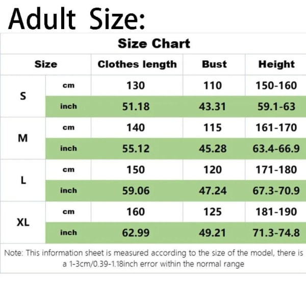 Cosplay Kostume Dragt Stitch Pyjamas 140CM 140cm