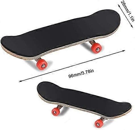 Finger Skateboard, Legering Fuld Maple Træbro med Skuffe Reducer Tryk Gaver