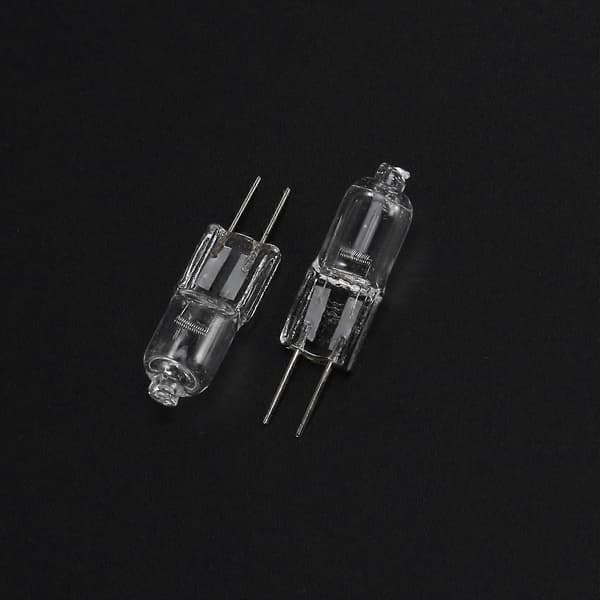 10 stk., 12V 35W G4 Halogen Stiftpære, Varm Hvid