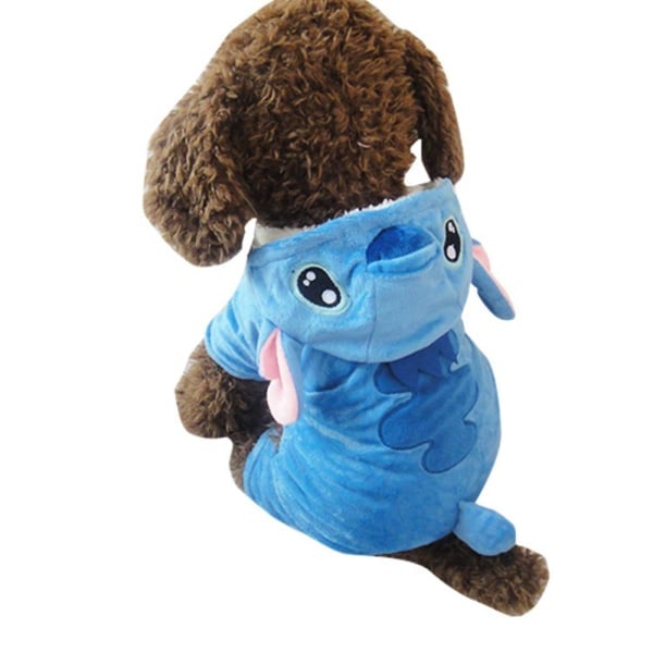 Lemmikkieläinten vaatteet Stitch, Nelijalkaiset Vaatteet Syksy Ja Talvi M