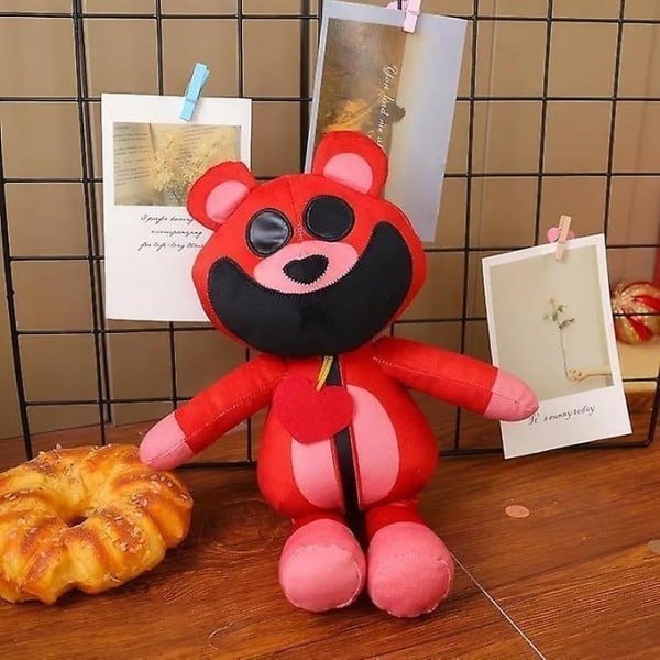 Smiling Critters -pehmolelu, hauskoja Smiling Critters -pehmoleluja, söpöjä nukkepehmoleluja faneille Lapset Pojat Tytöt Syntymäpäivä Bobby Bearhug