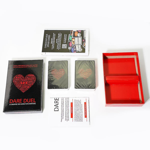 Dare Duel - Ett kreativt sexspel för alla Kortspel Party Game