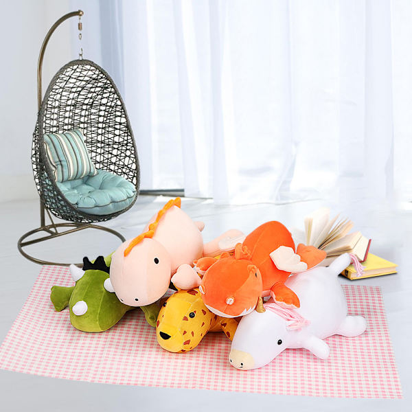 38/60cm Kæmpe Dinosaur Vægtlagt Blød Fyldt Legetøj Plushie Dyr Dukke