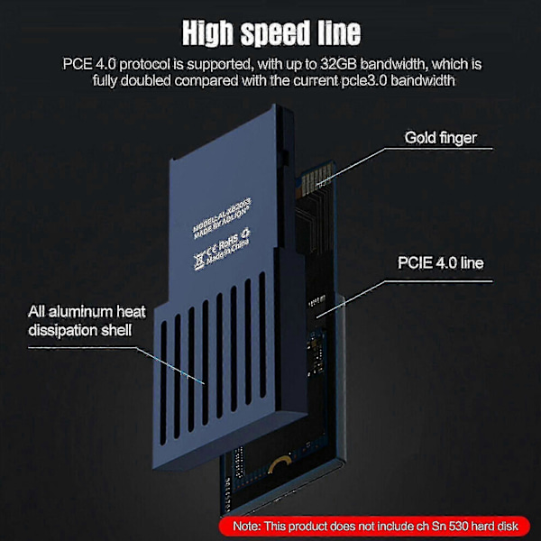 (Særlig kampagne) Bærbar 1 TB Ekstern SSD-enhed Passer til Xbox Series X/s, Ekstern Værtsdisk