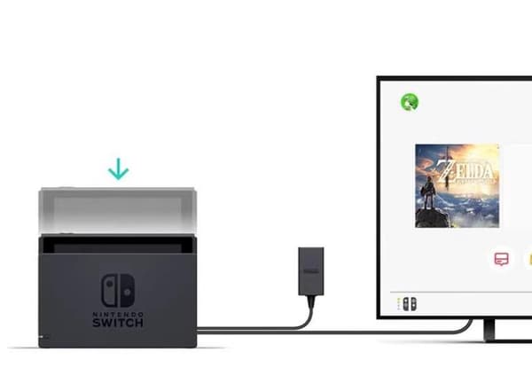 Original Nintendo Switch TV-docka, Portabel Nintendo Switch TV-docka (Endast Switch TV-docka)