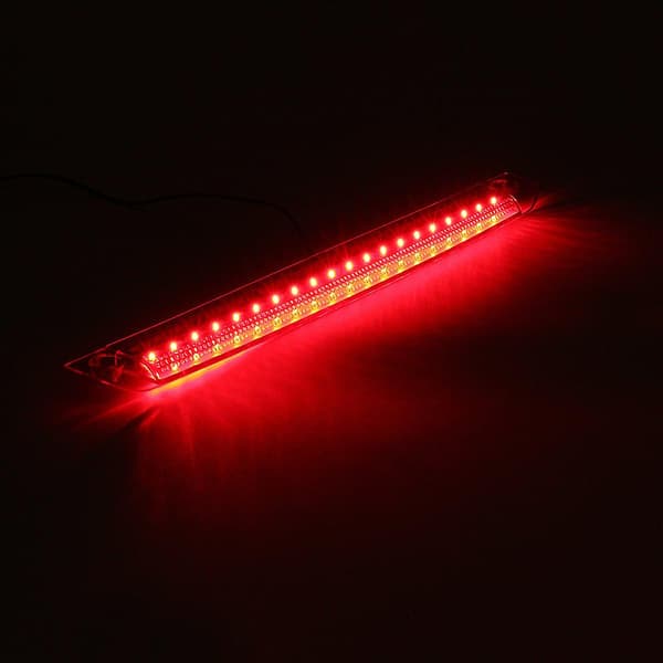 Universal Rød 12v 20 LED 3. bremselys, baglygte, stoplys til bil og motorcykel