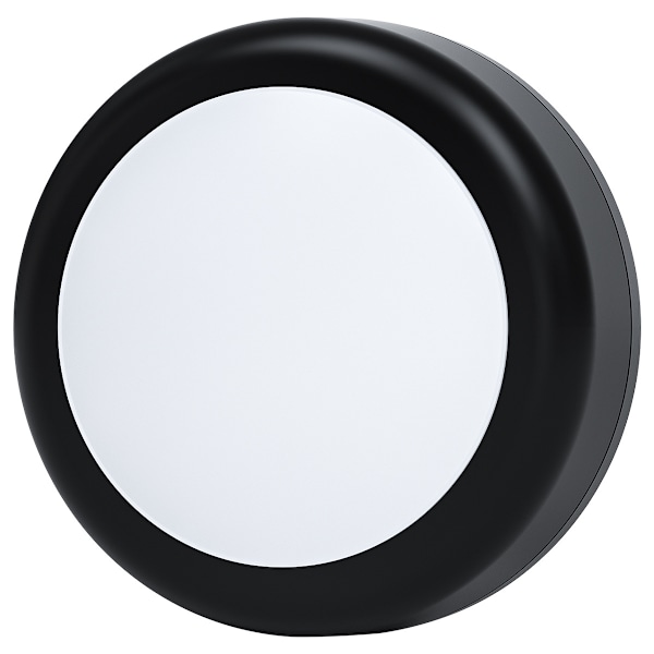 LED-spotlight 6 stk. med 2 fjernbetjeninger RGB-design, flere farver Sort kabinet