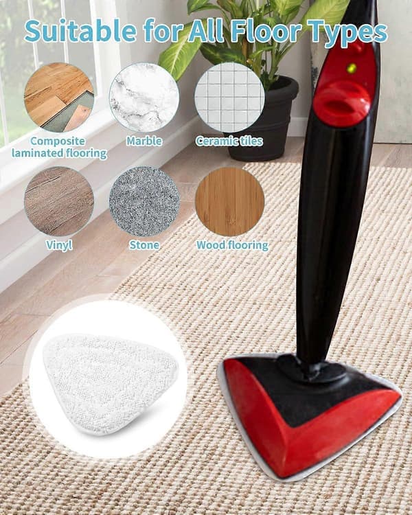 Stycken Vileda Dampmopp Refill, Mikrofibermoppetrekk
