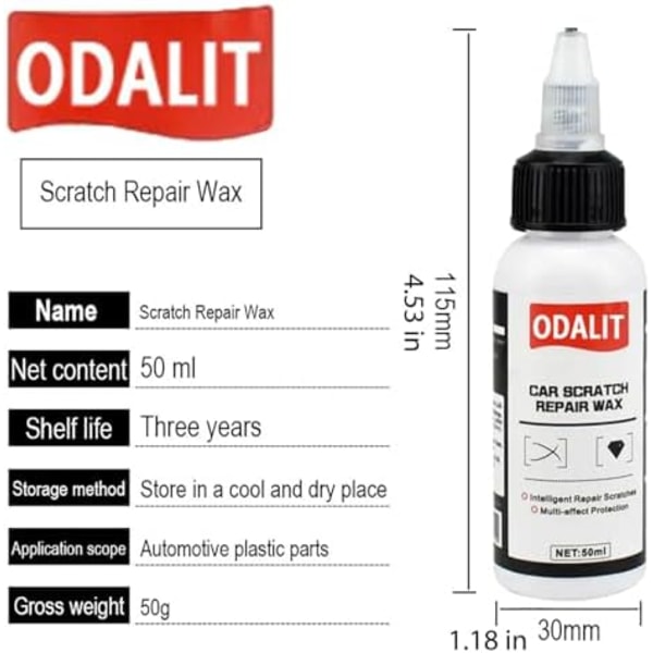 Ultimativ Lak Restorer, Bil Ridse Reparations Voks, Bil Polish, Multi-effekt Beskyttelse, Til Alle Køretøjer