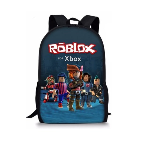 (Særlig kampagne) Roblox Rygsæk Til Drenge Børn | Videospil Skolerygsæk C