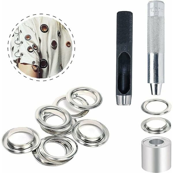 Øje-værktøj 12 mm Metal Øje-sæt 100 Sæt Øje-sæt Øjer