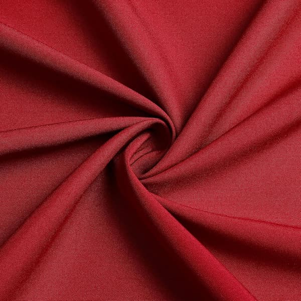 Rund duk av kvalitetsvev 140cm 55 Dark Red
